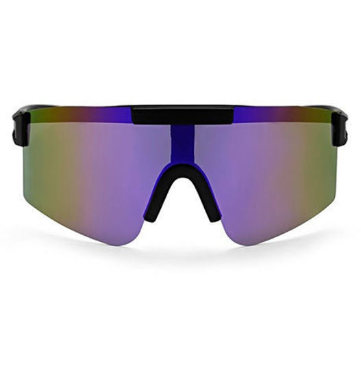 Picture of Luca - Black / Purple Mirror